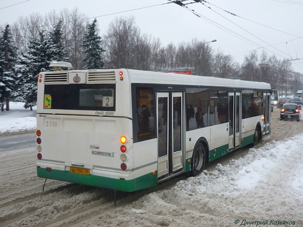 Санкт-Петербург, ЛиАЗ-5292.20 № 5510