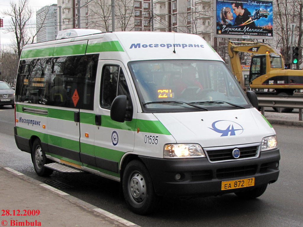 Москва, FIAT Ducato 244 CSMMC-RLL, -RTL № 01535