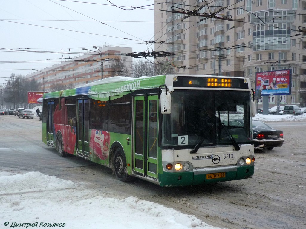 Санкт-Петербург, ЛиАЗ-5292.20 № 5310