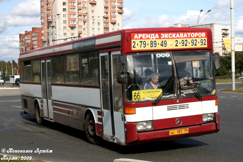 Пермский край, Mercedes-Benz O405 № АС 187 59