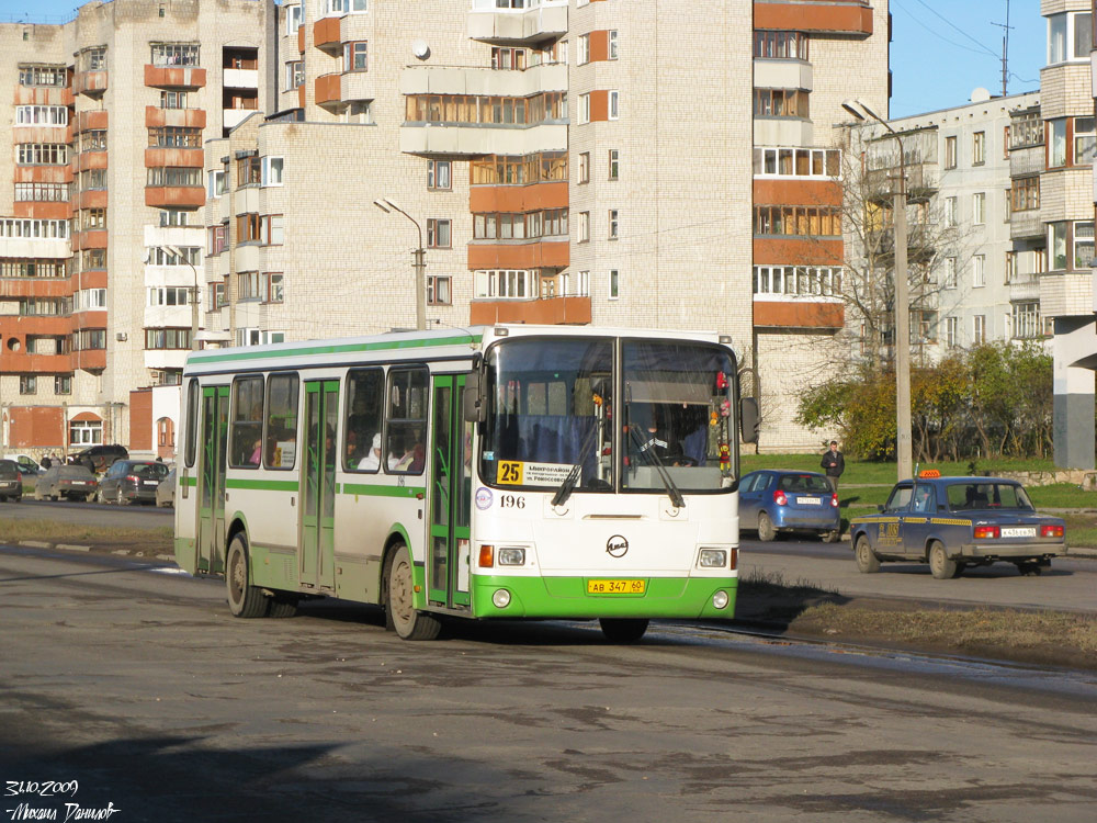 Псковская область, ЛиАЗ-5256.25 № 196