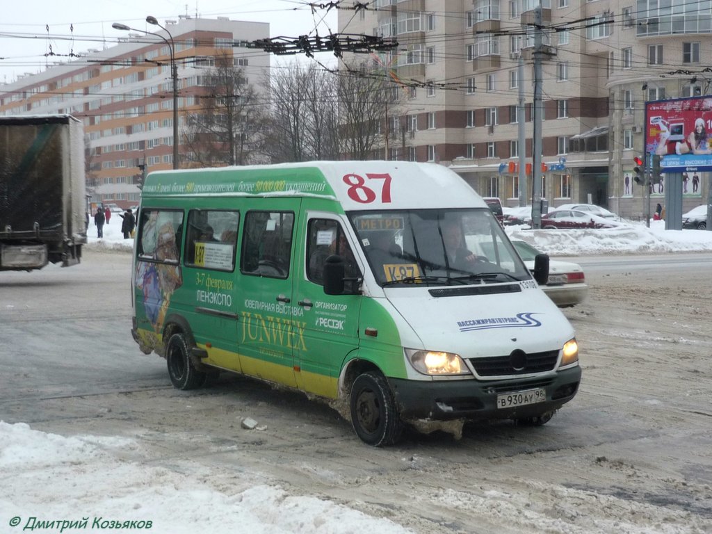 Санкт-Петербург, Mercedes-Benz Sprinter W904 408CDI № 13107