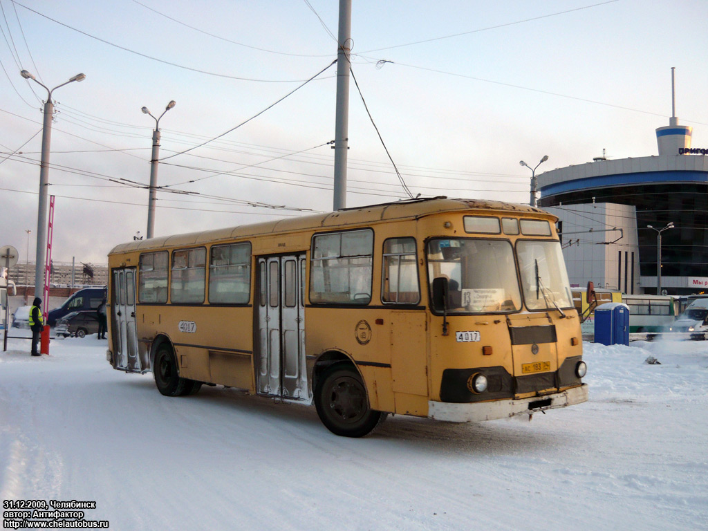 Челябинская область, ЛиАЗ-677М № 4017