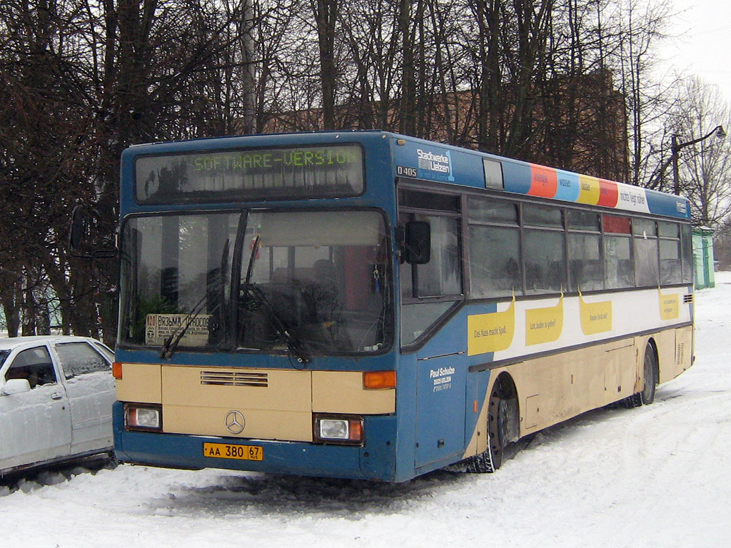 Smolensk region, Mercedes-Benz O405 # АА 380 67