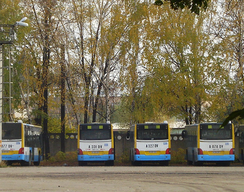 Almaty — Bus fleets