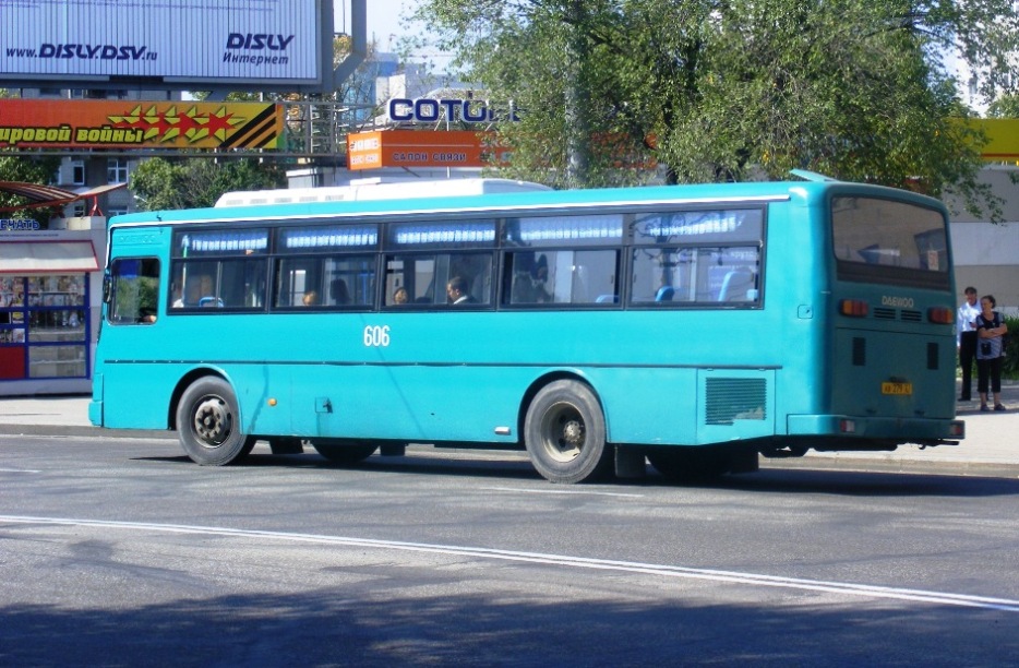 Хабаровский край, Daewoo BS106 Royal City (Busan) № 606