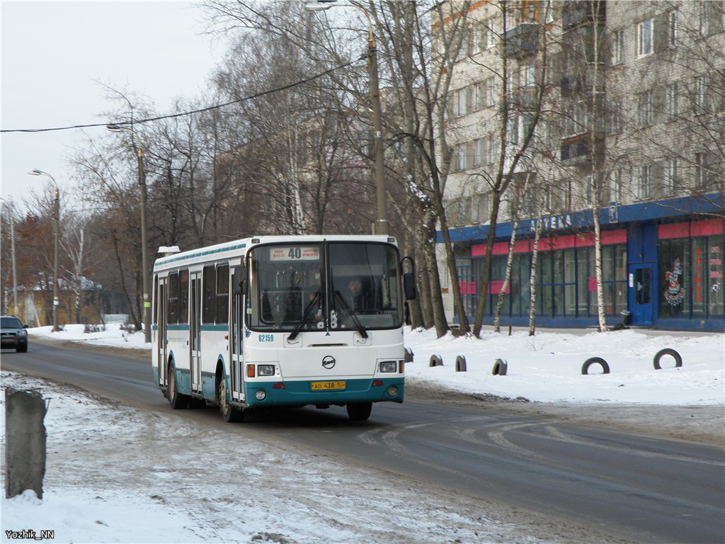 Nizhegorodskaya region, LiAZ-5256.25 # 62159