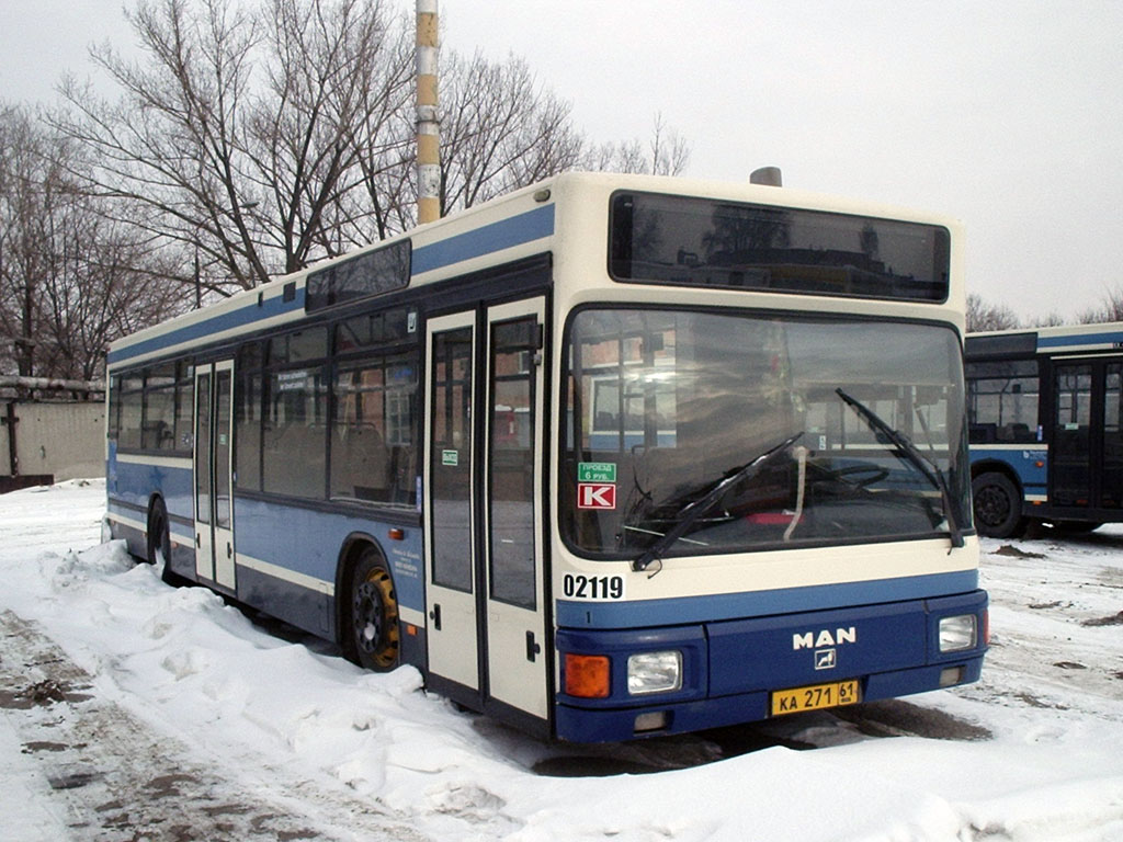 Ростовская область, MAN 899 NL202 (München) № 02119