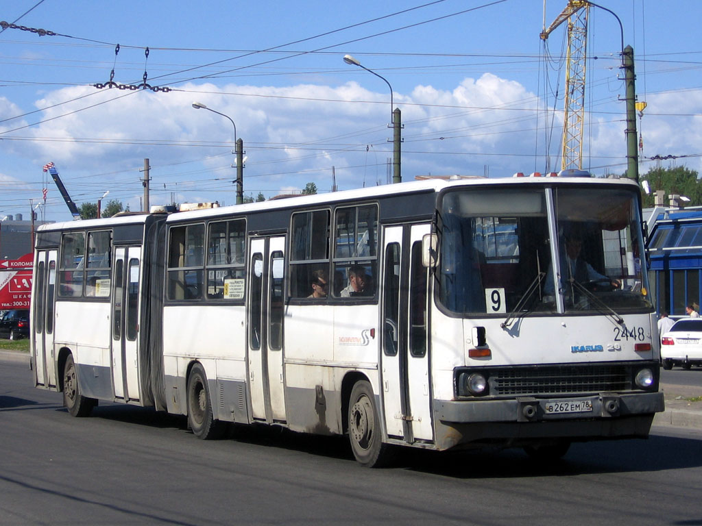 Санкт-Петербург, Ikarus 280.33O № 2448