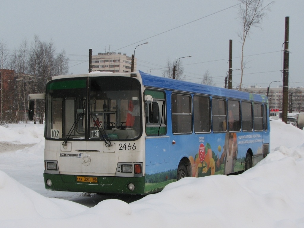 Санкт-Петербург, ЛиАЗ-5256.25 № 2466