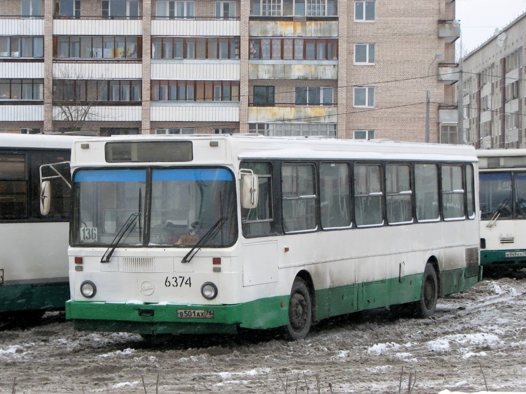 Санкт-Петербург, ЛиАЗ-5256.25 № 6374