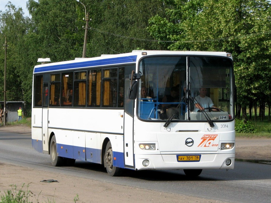 Санкт-Петербург, ЛиАЗ-5256.23-01 (ГолАЗ) № 3314