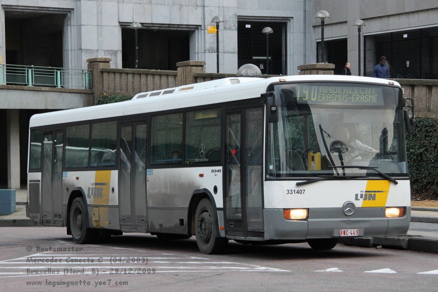 Бельгия, Mercedes-Benz O345 № 331407