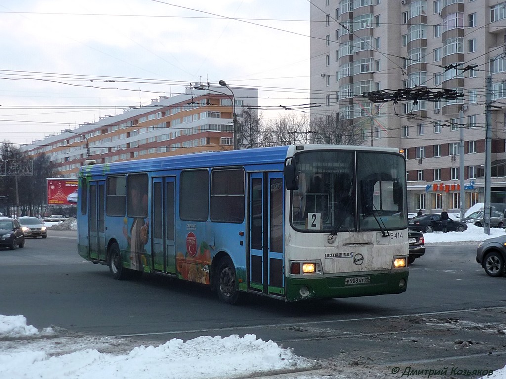 Sankt Petersburg, LiAZ-5256.25 Nr 5414