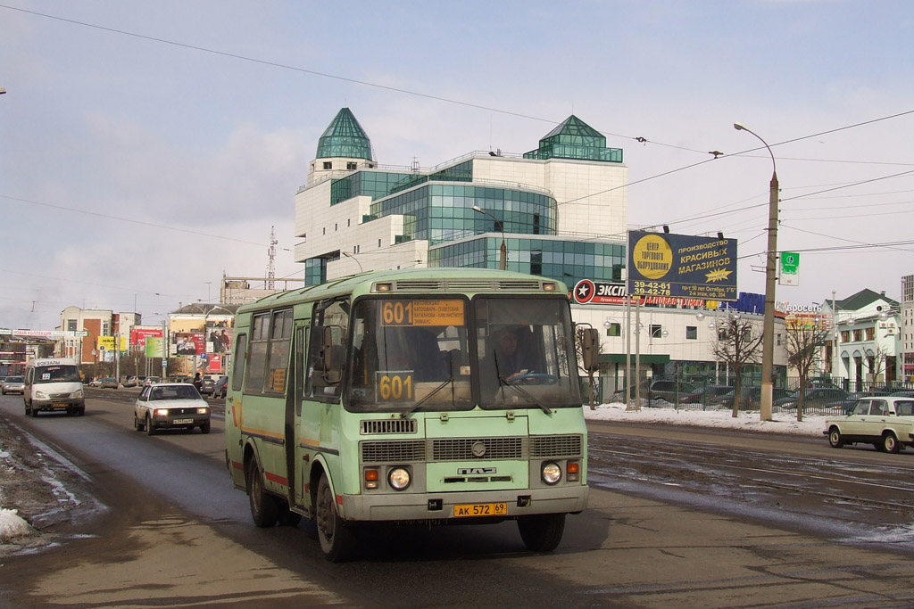 Tver region, PAZ-32053-07 # АК 572 69; Tver region — Route cabs of Tver (2000 — 2009).
