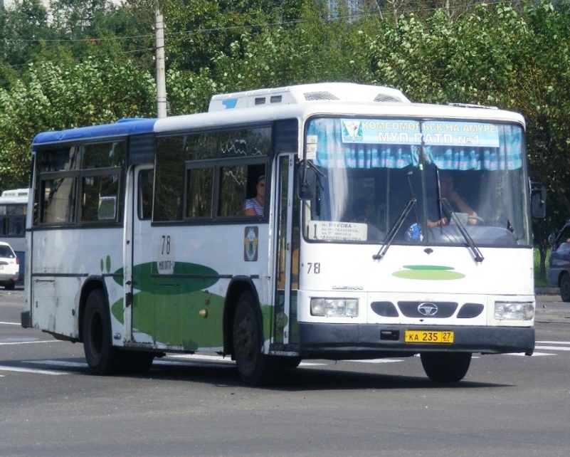 Хабаровский край, Daewoo BS106 Royal City (Busan) № 78