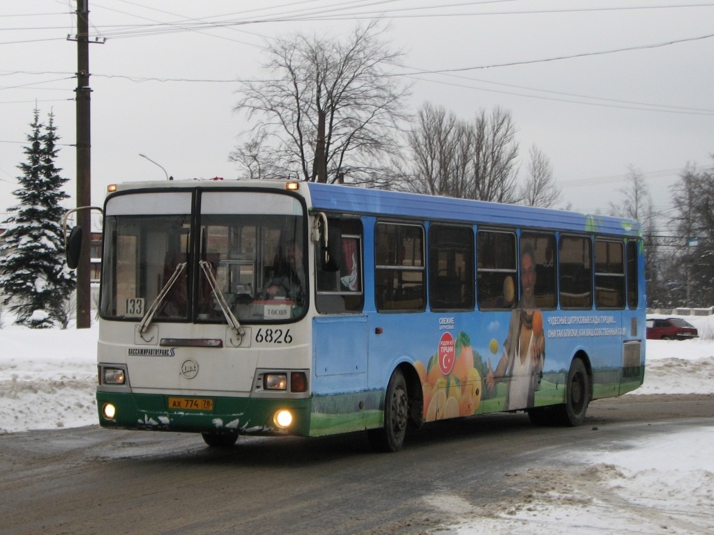 Санкт-Петербург, ЛиАЗ-5256.25 № 6826