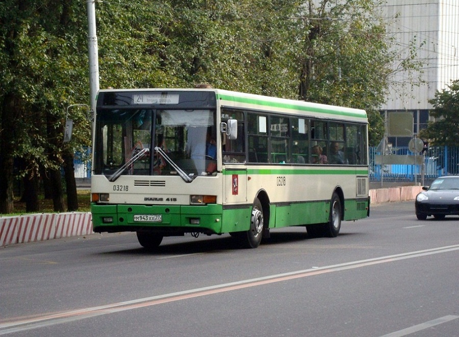 Москва, Ikarus 415.33 № 03218