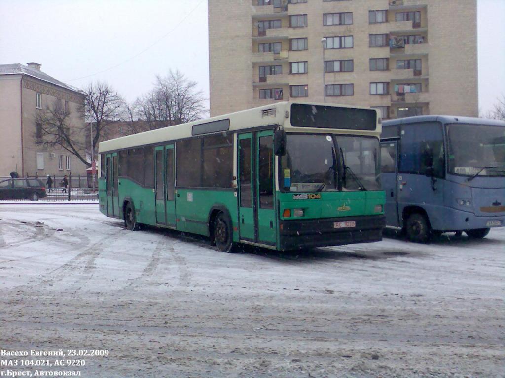 Брестская область, МАЗ-104.021 № 118