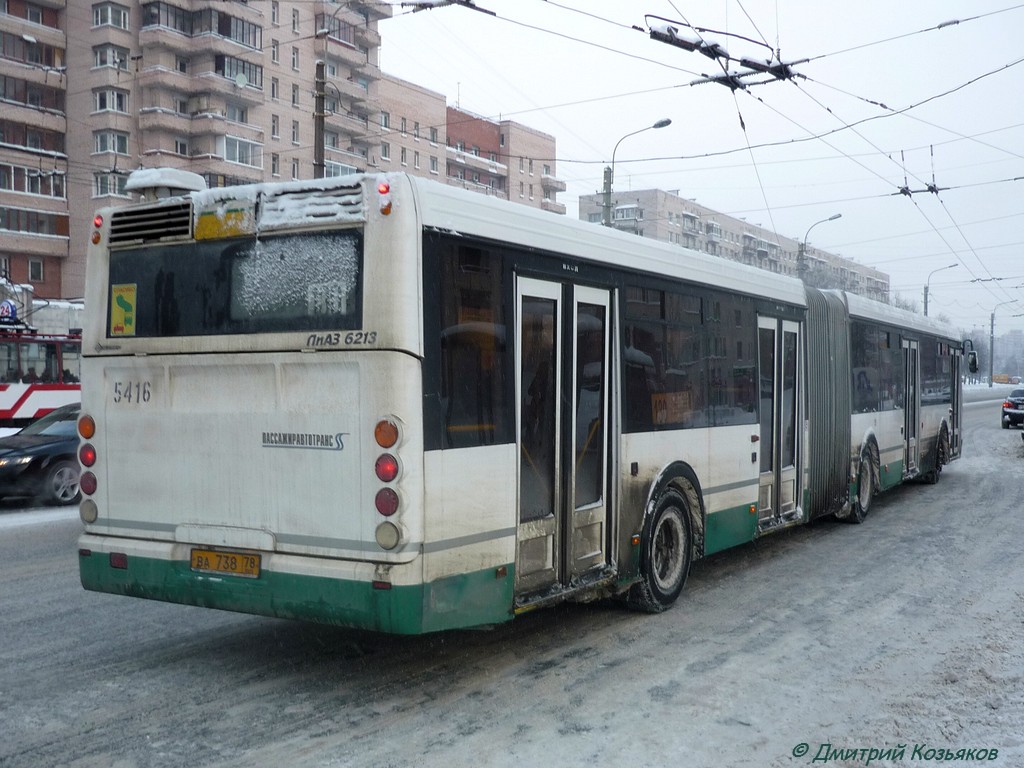 Санкт-Петербург, ЛиАЗ-6213.20 № 5416