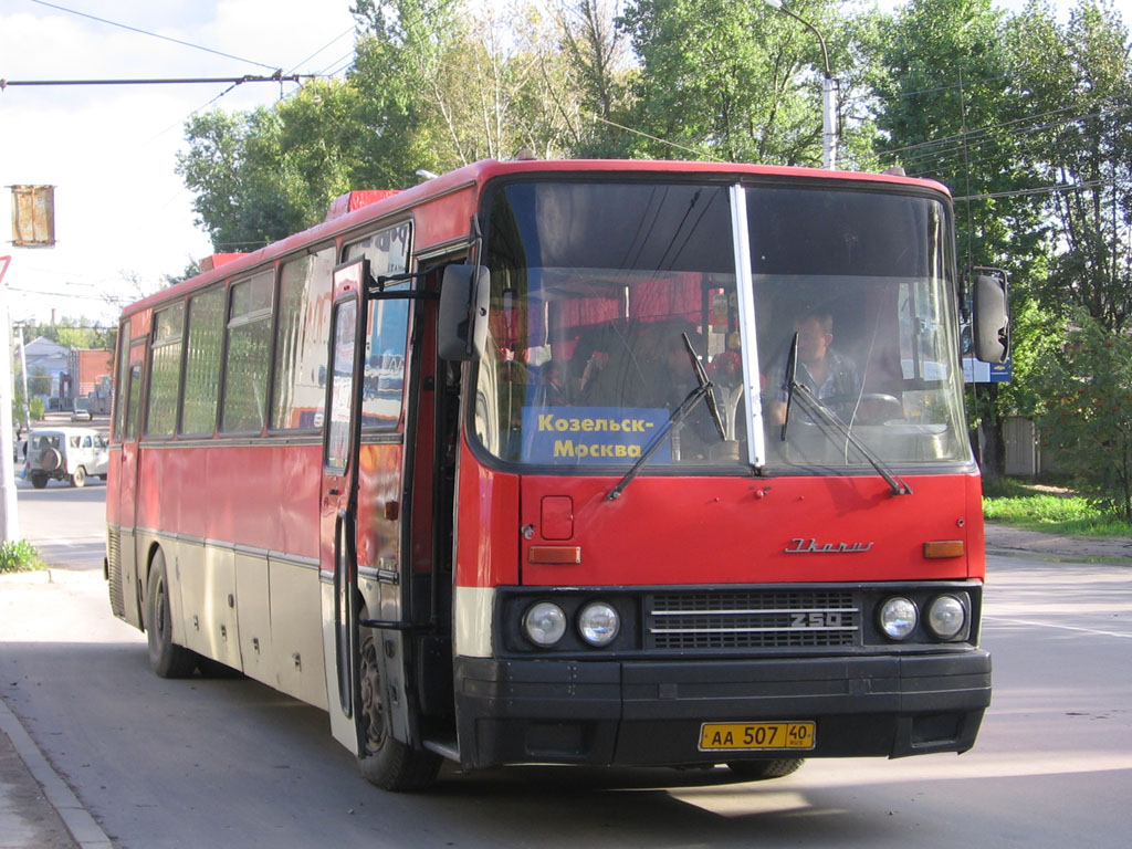 Калужская область, Ikarus 250.59 № АА 507 40