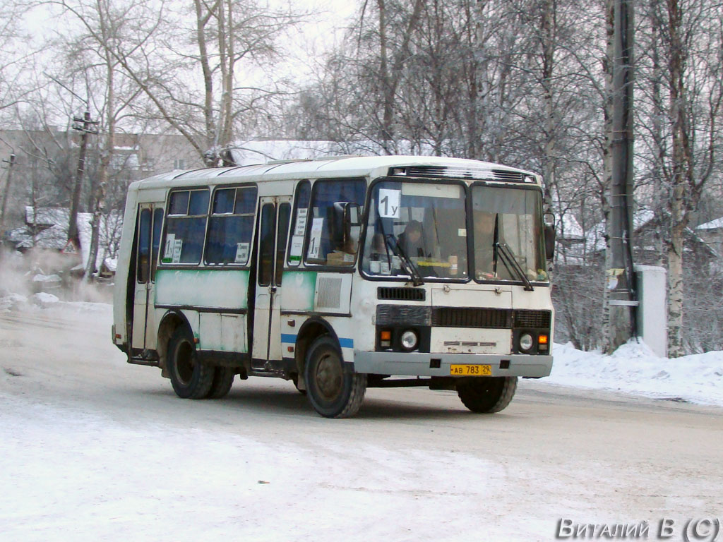 Архангельская область, ПАЗ-32054 № АВ 783 29