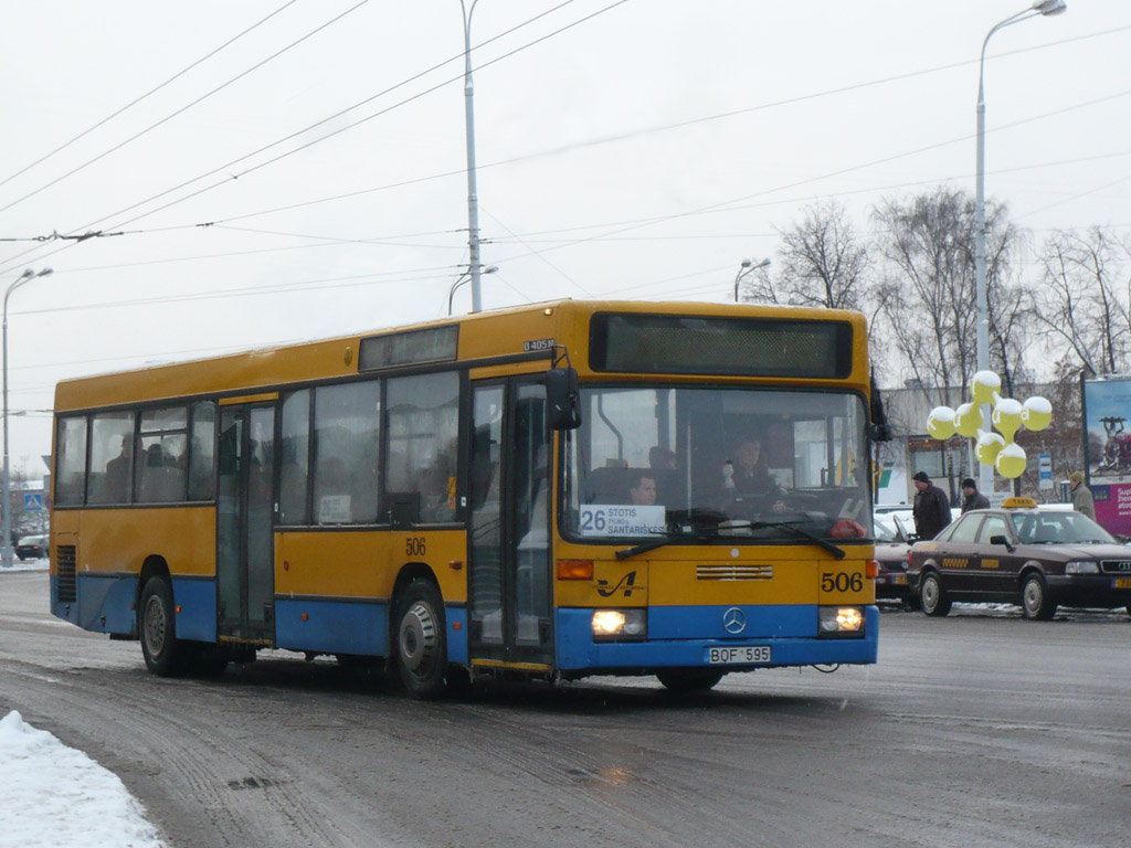 Litwa, Mercedes-Benz O405N2 Nr 506