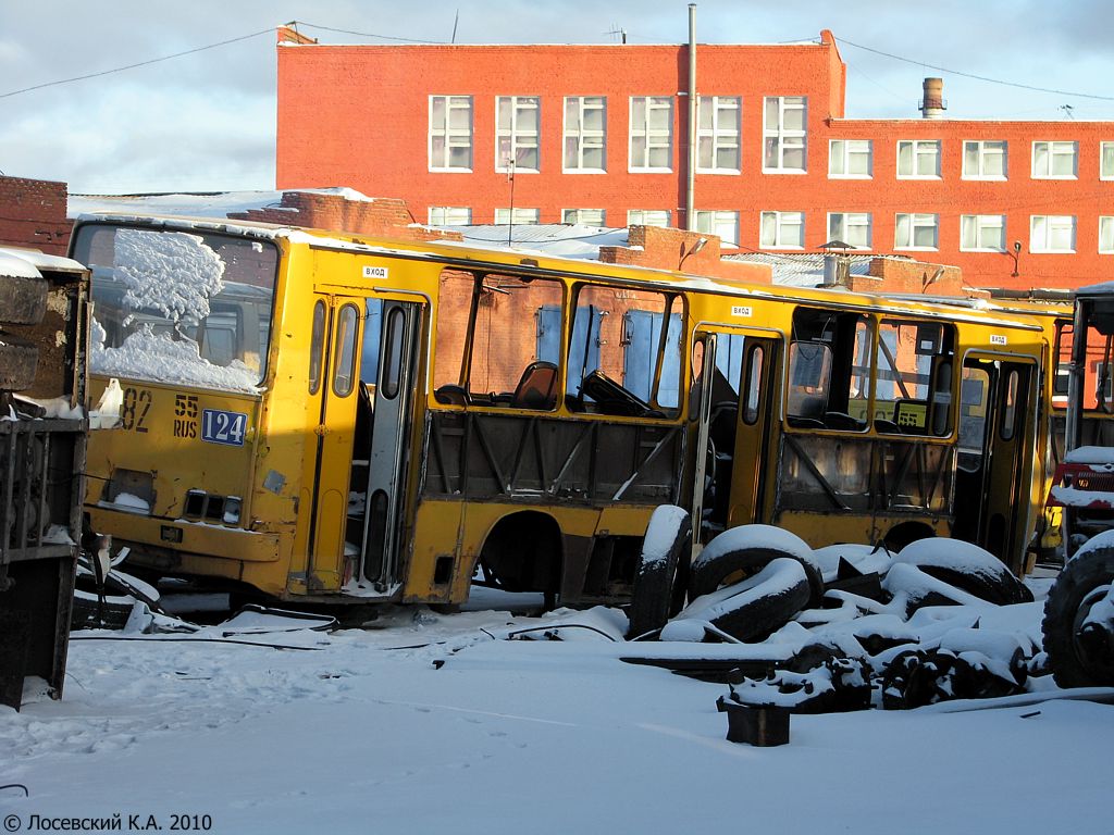 Омская область, Ikarus 260.50 № 124