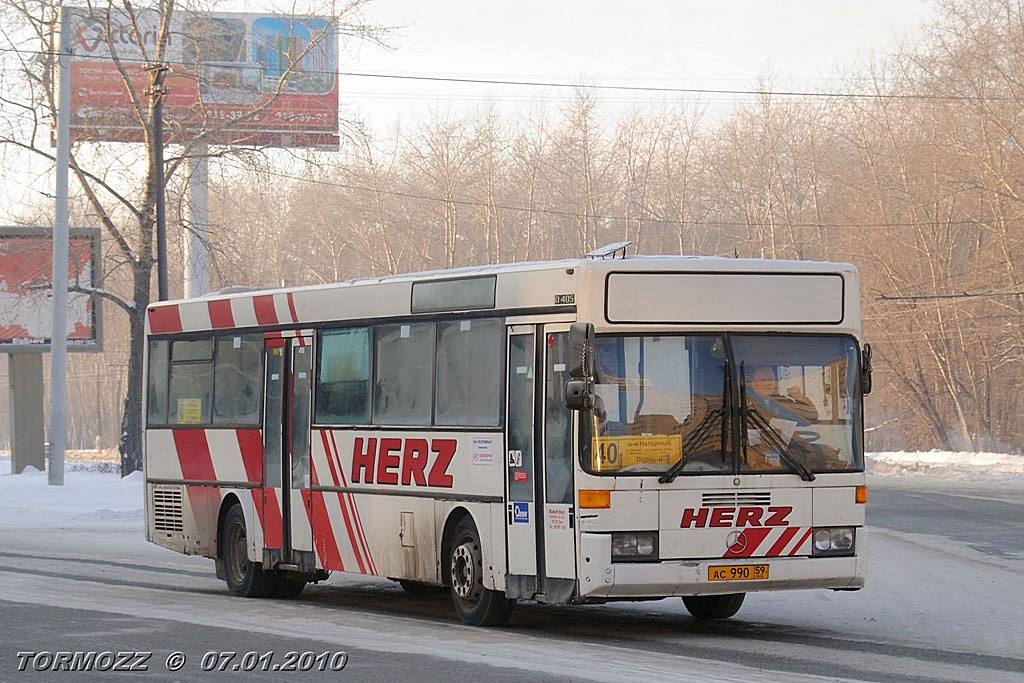 Пермский край, Mercedes-Benz O405 № АС 990 59