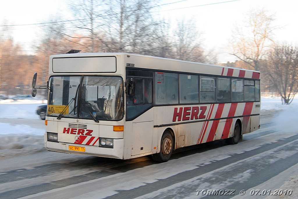 Пермский край, Mercedes-Benz O405 № АС 990 59