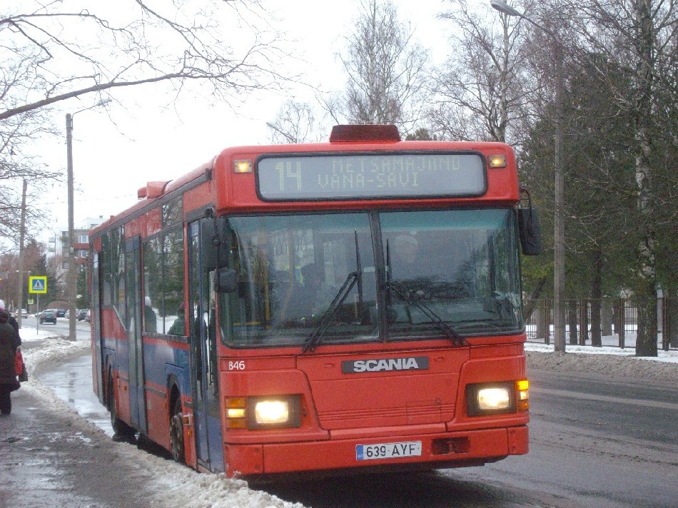 Эстония, Scania CN113CLL MaxCi № 639 AYF