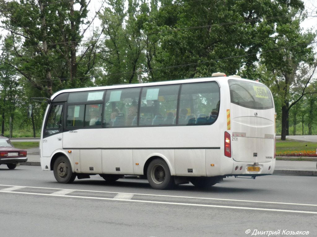 Санкт-Петербург, Yutong ZK6737D № 2131