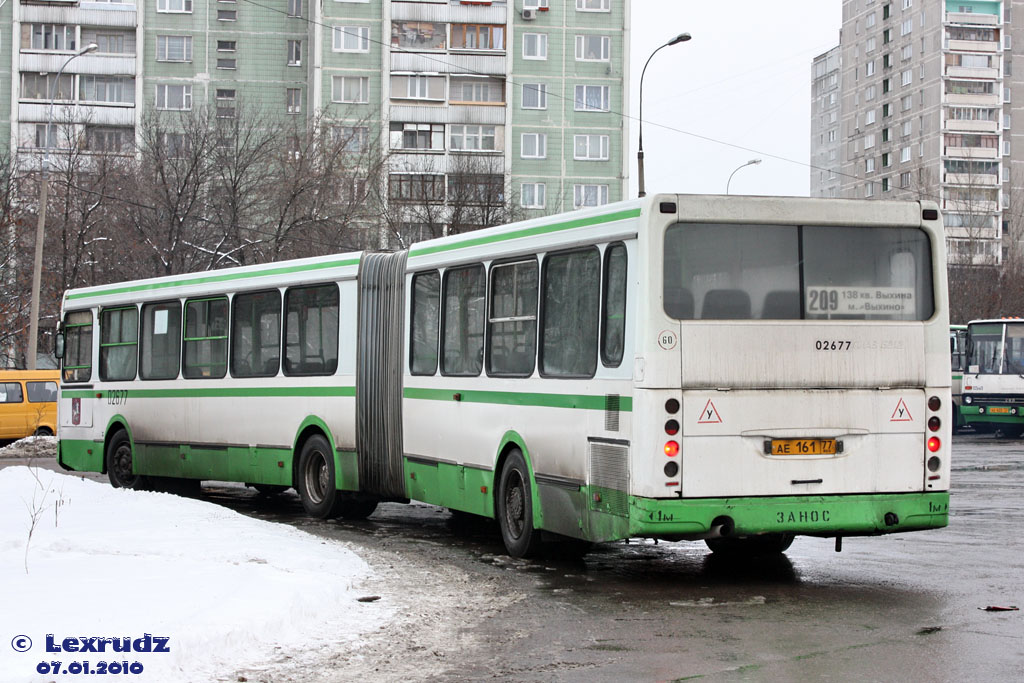 Москва, ЛиАЗ-6212.00 № 02677