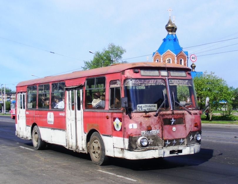Хабаровский край, ЛиАЗ-677М № 1