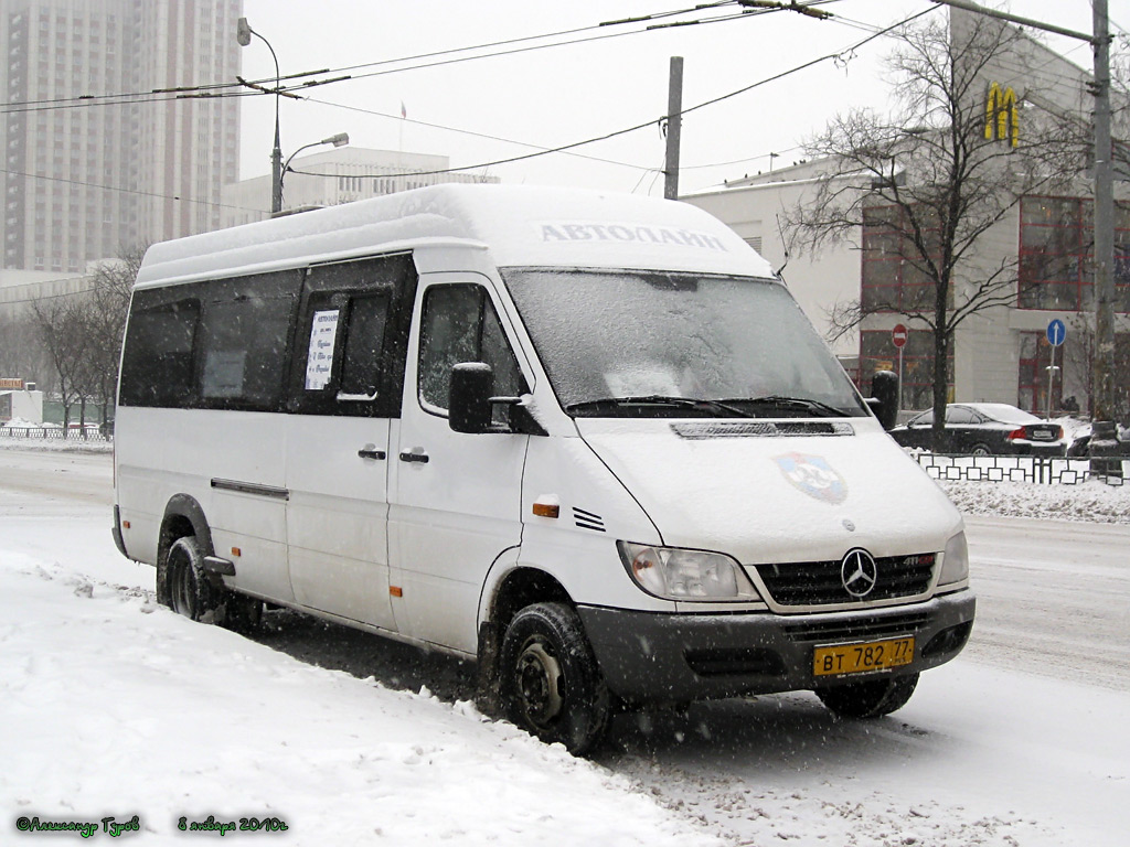 Москва, Самотлор-НН-323770 (MB Sprinter 411CDI) № ВТ 782 77