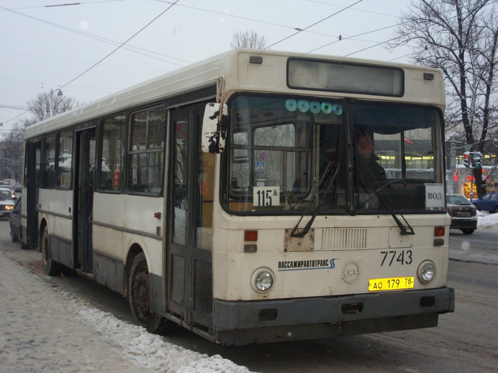 Санкт-Петербург, ЛиАЗ-5256.00 № 7743