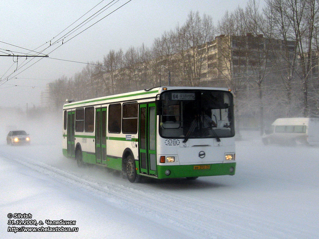 Chelyabinsk region, LiAZ-5256.26 Nr. 5708