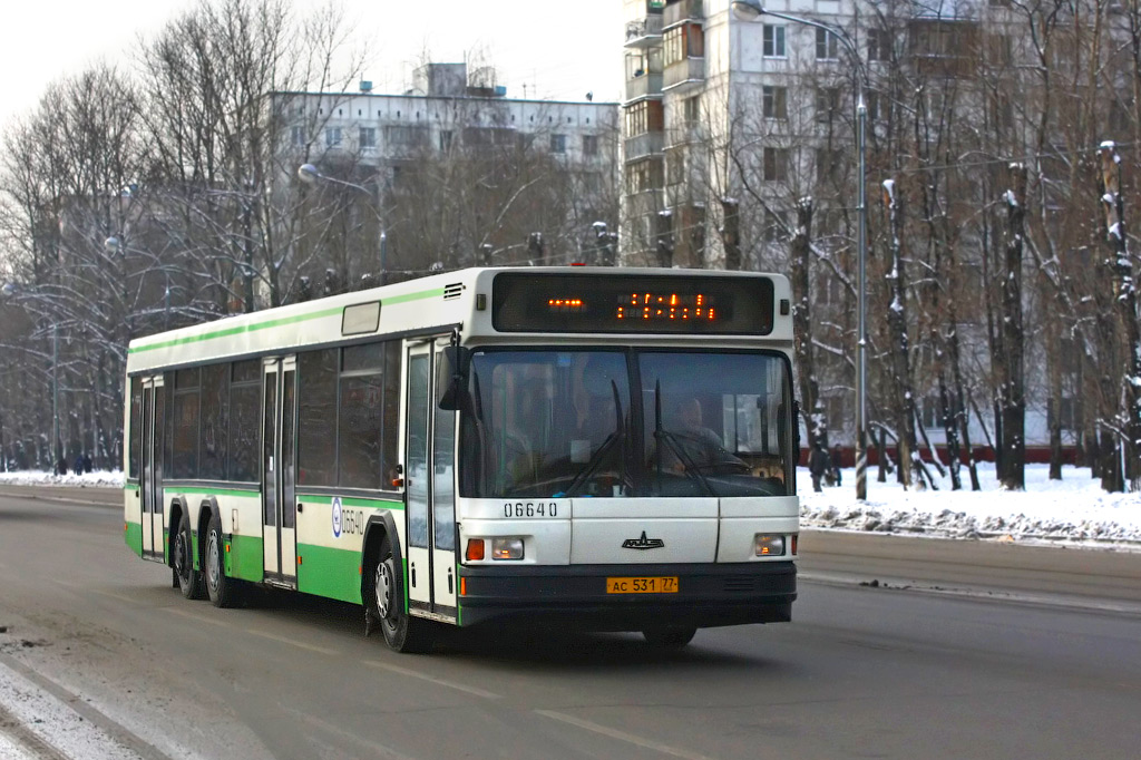 Moscow, MAZ-107.065 # 06640
