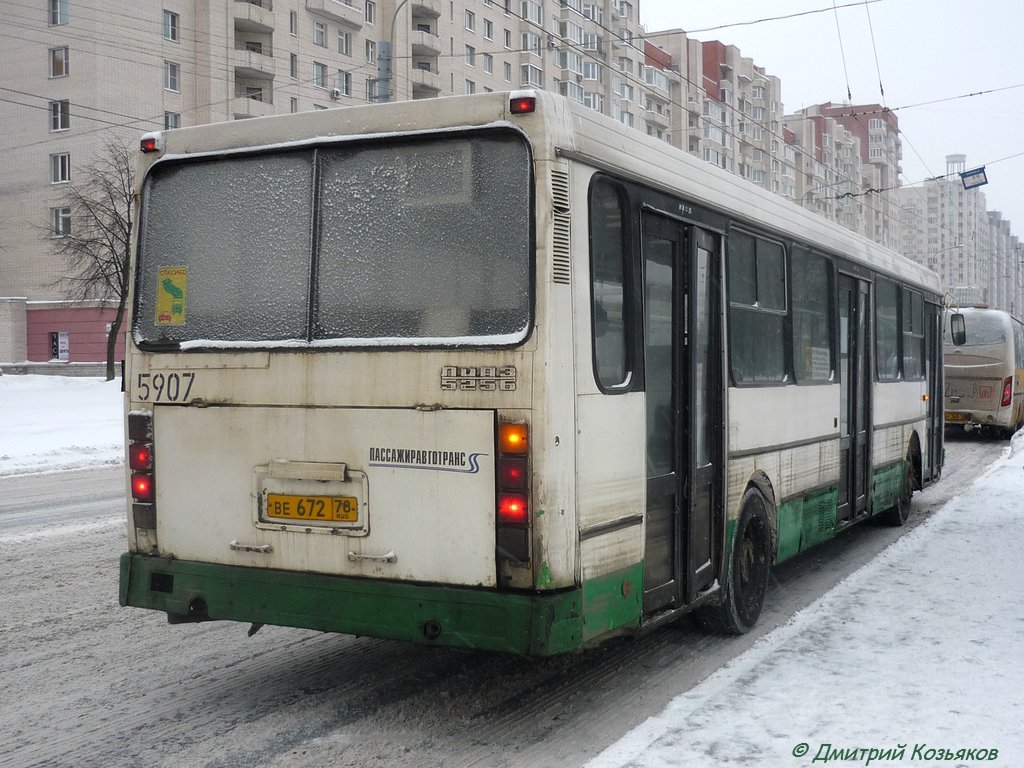 Санкт-Петербург, ЛиАЗ-5256.00 № 5907