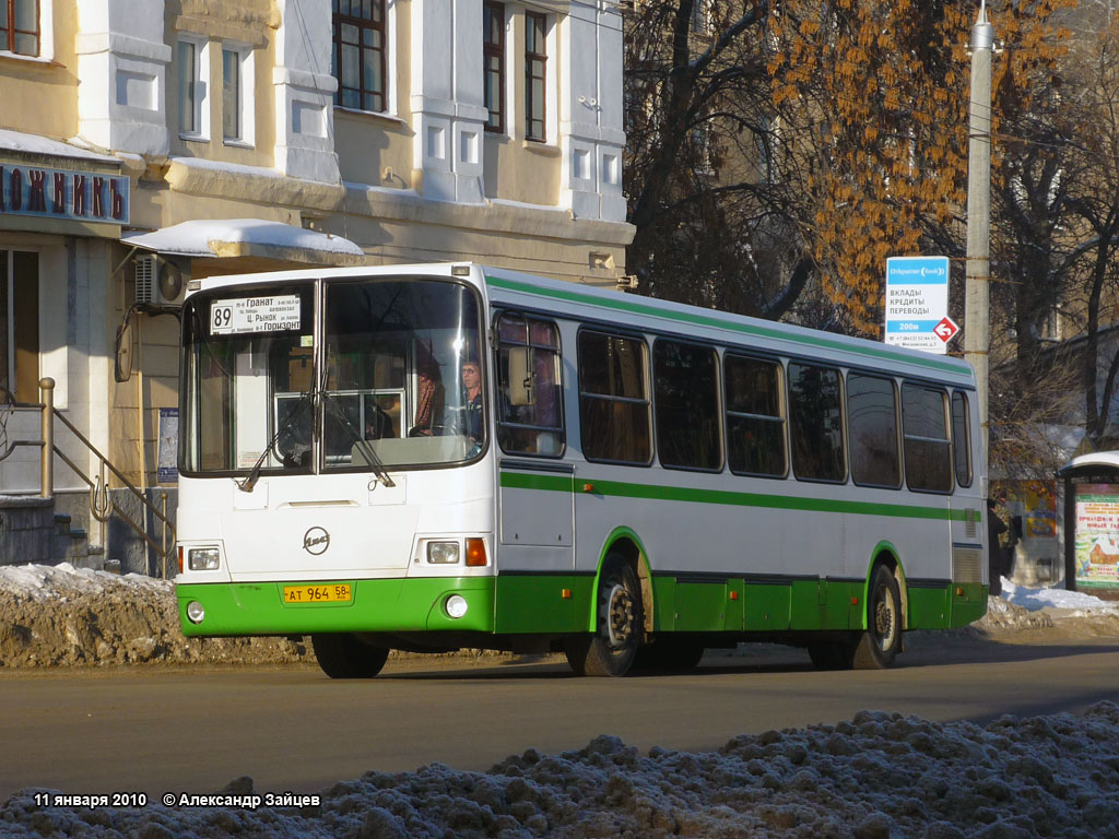 Пензенская область, ЛиАЗ-5256.45 № АТ 964 58