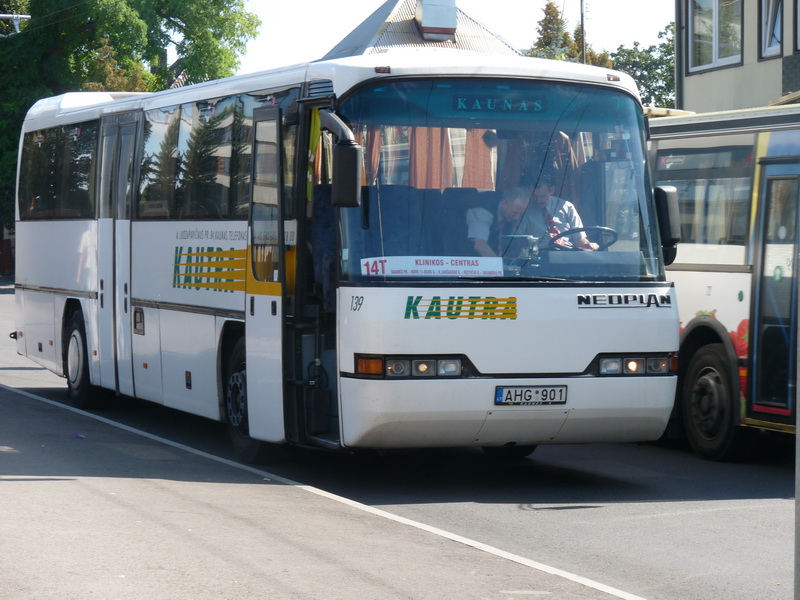 Литва, Neoplan N316Ü Transliner № 139