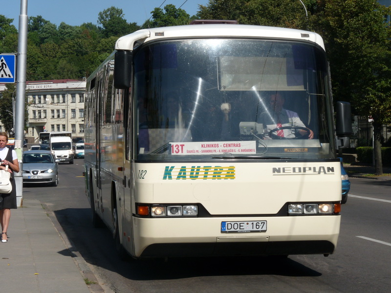 Литва, Neoplan N316Ü Transliner № 182