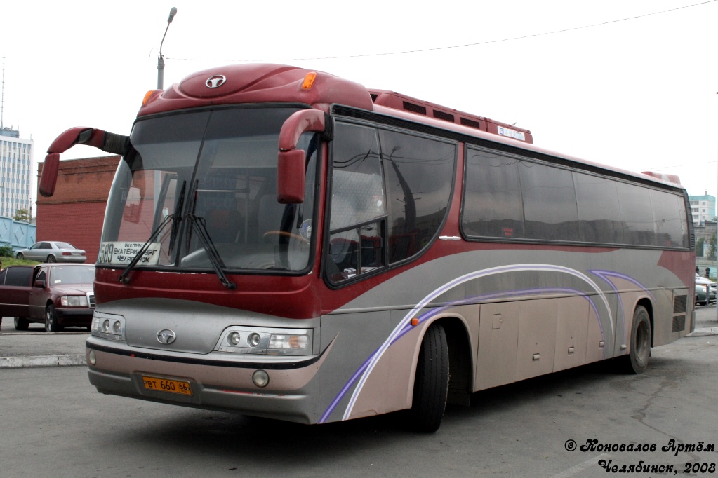 Свердловская область, Daewoo BH117H Royal Cruistar № ВТ 660 66