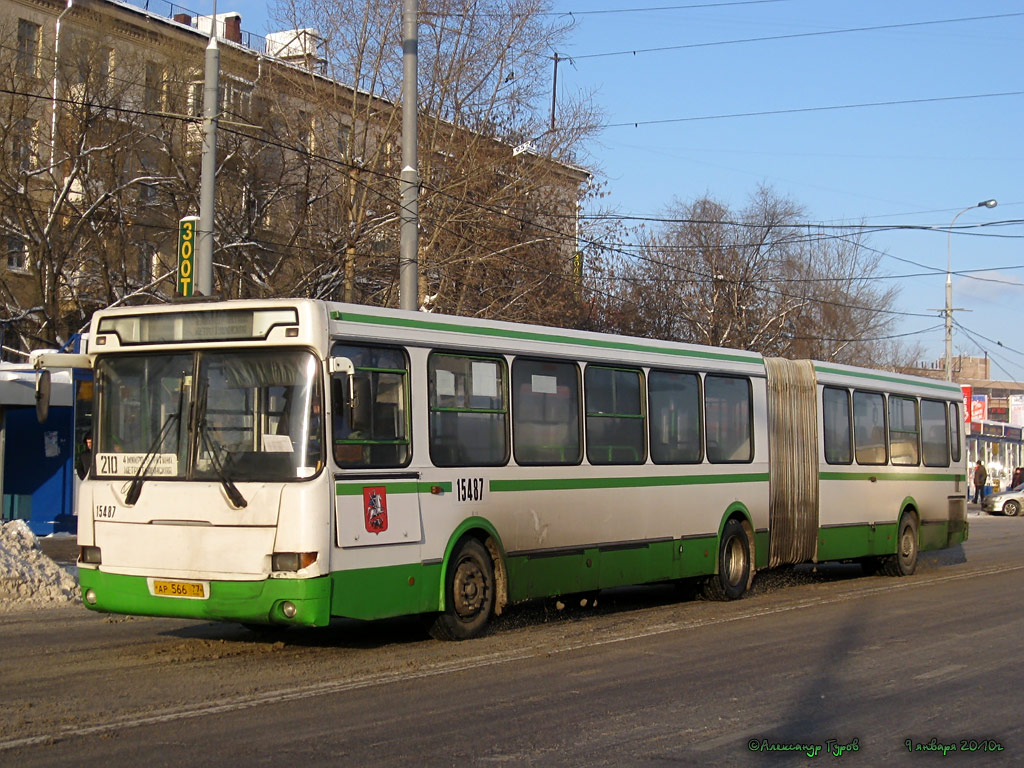 Москва, ЛиАЗ-6212.01 № 15487