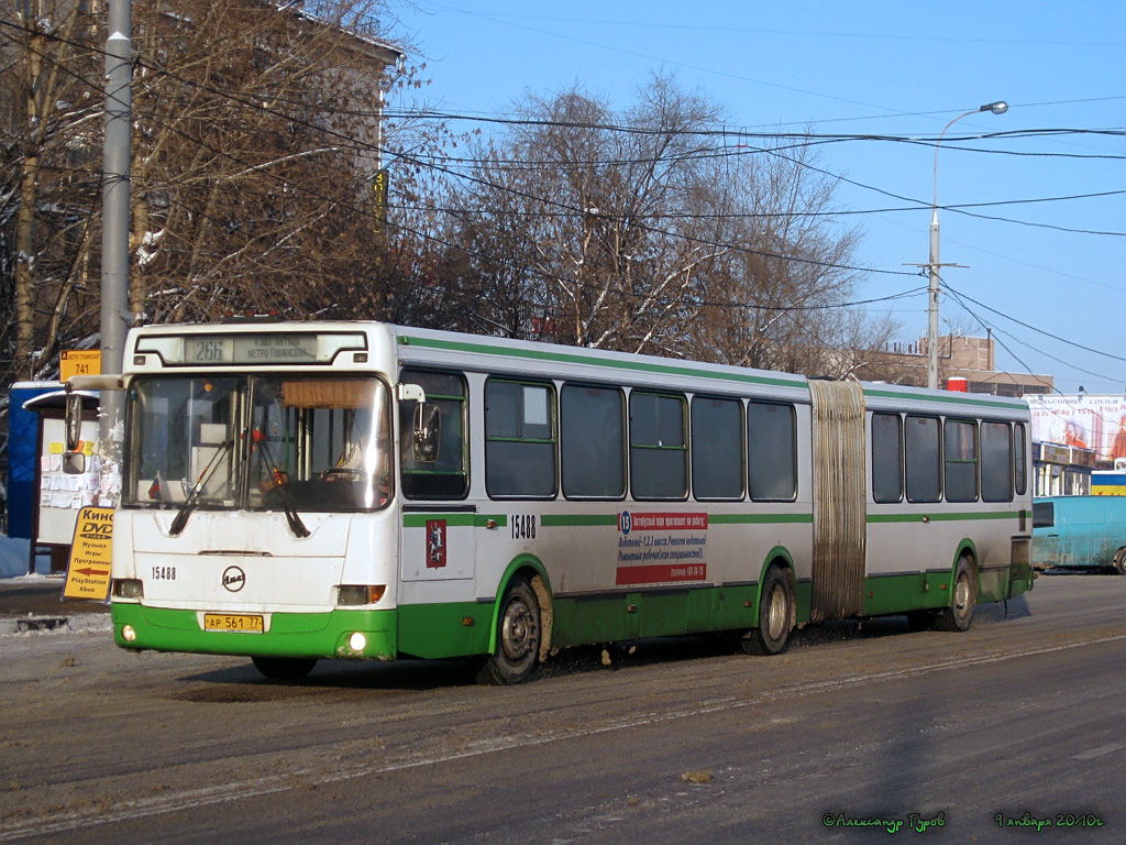 Москва, ЛиАЗ-6212.01 № 15488