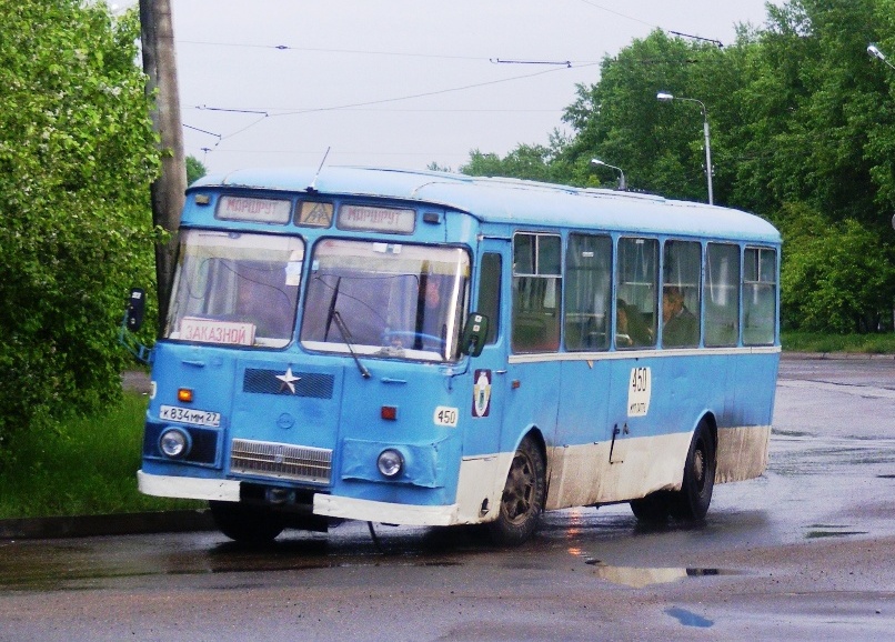 Хабаровский край, ЛиАЗ-677М № 450