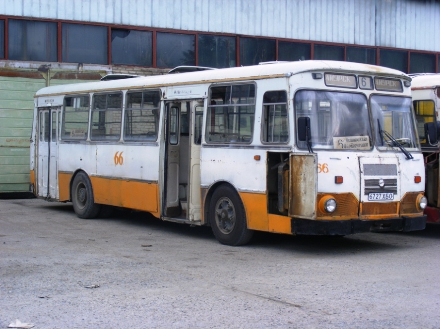 Хабаровский край, ЛиАЗ-677М № 66