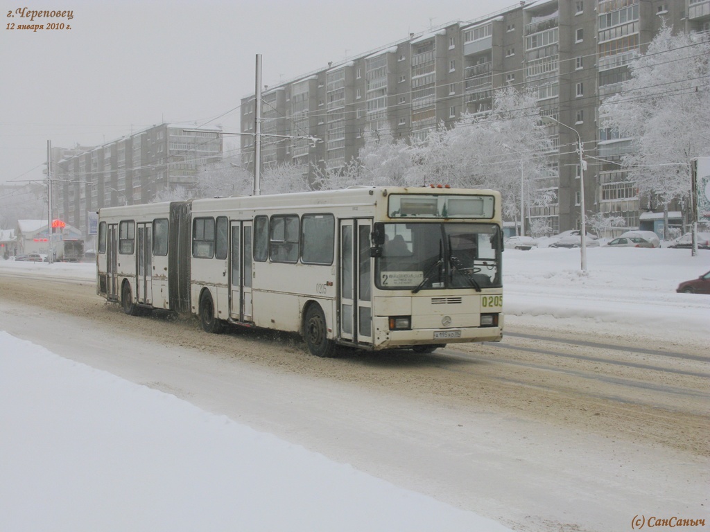 Вологодская область, ГолАЗ-АКА-6226 № 0205