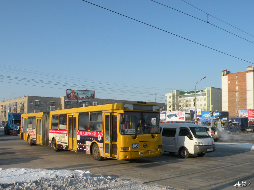 Omsk region, LiAZ-6212.00 Nr. 805