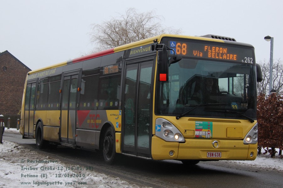 Бельгия, Irisbus Citelis 12M № 5262